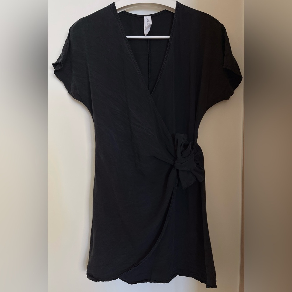 Anthropologie Amadi Miena wrap mini dress